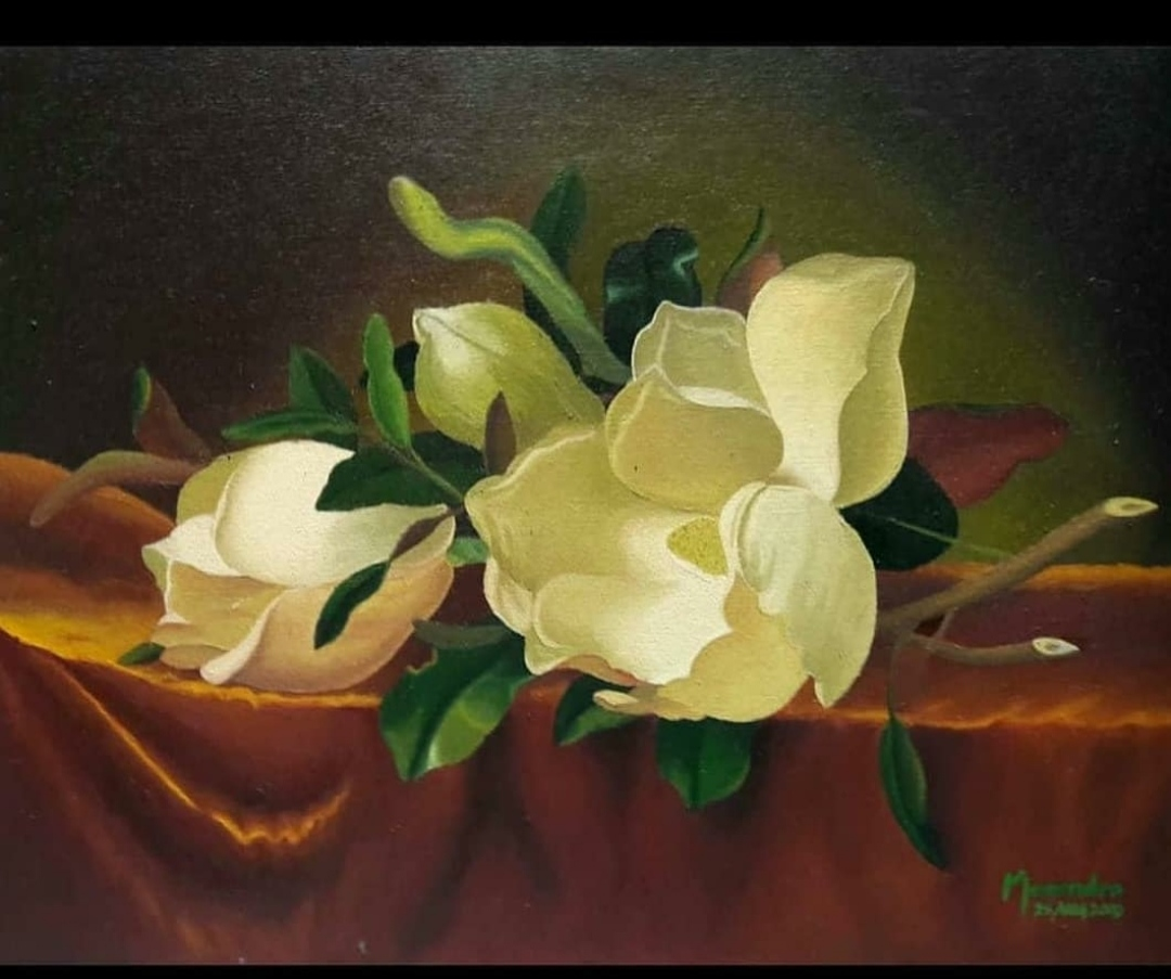 flowers oil painting